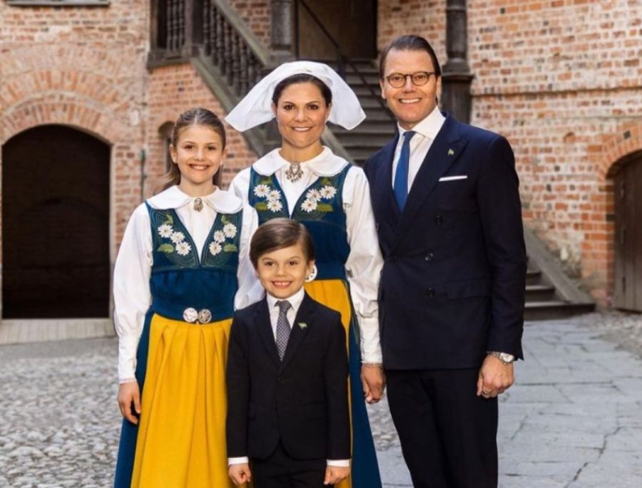 Victoria de Suecia, Daniel Westling y sus hijos