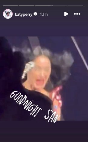 Katy Perry sobre el fallo en la mariposa gigante