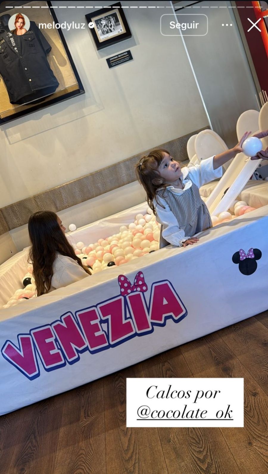 Alex Caniggia y Melody Luz, reconciliados, celebraron el segundo cumpleaños de Venezia: las fotos y videos