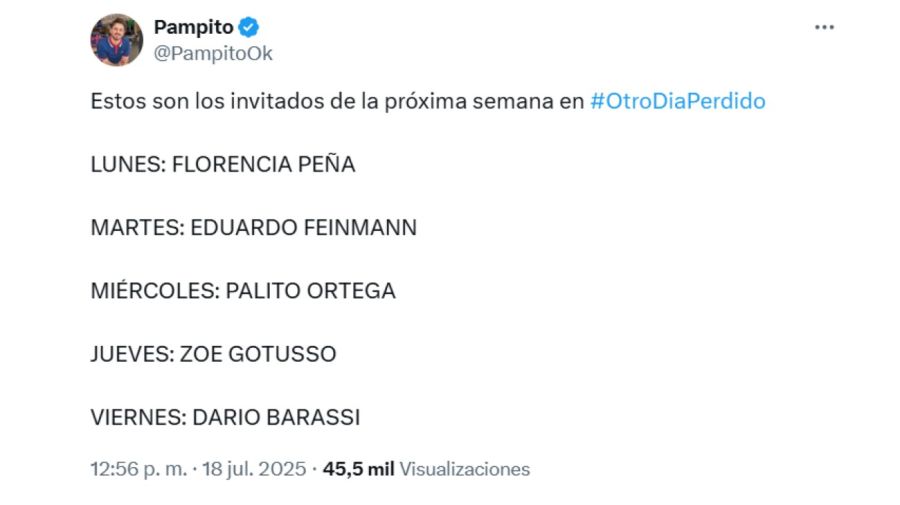 Los invitados de Mario Pergolini