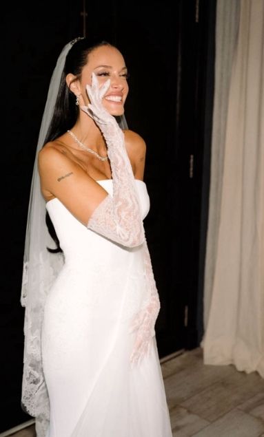 Los looks del casamiento de Oriana Sabatini y Paulo Dybala