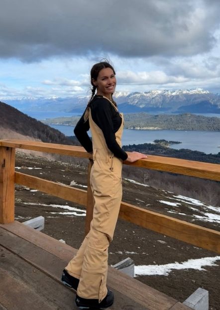 Pampita en el sur