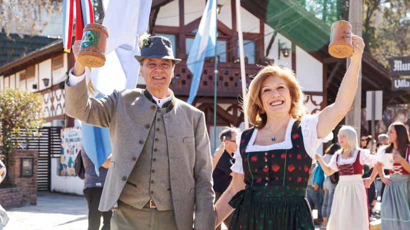 Santarelli presentó la Octoberfest