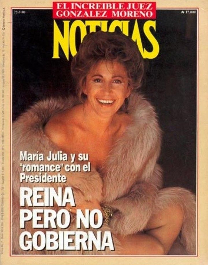 Tapa María Julia Alsogaray
