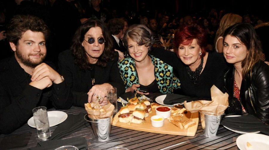 Jack, Ozzy, Kelly, Sharon y Aimee Osbourne