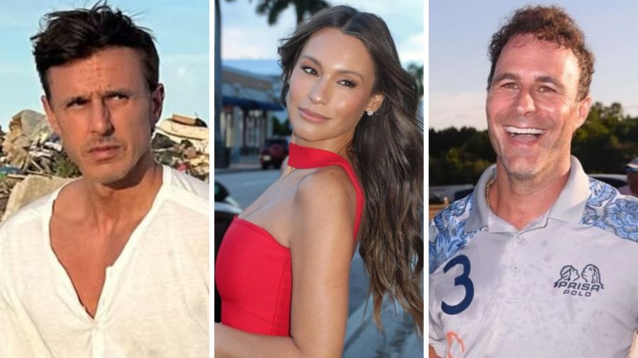 Pampita, Roberto García Moritán, Martín Pepa