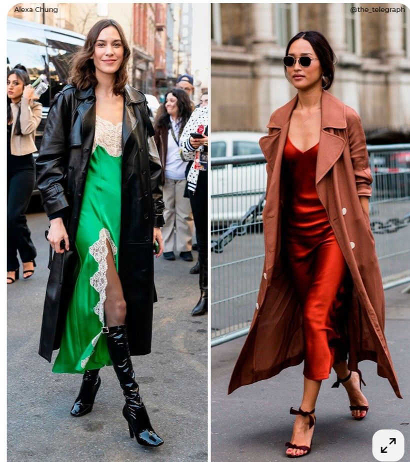 Vestido tipo camisón