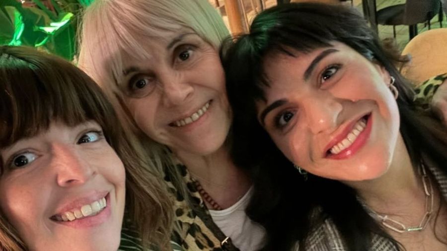 Claudia Villafañe, Dalma y Gianinna Maradona