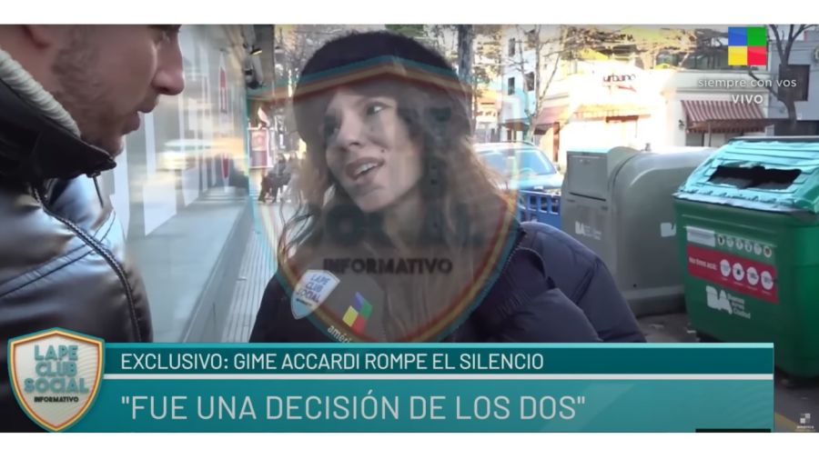 Gime Accardi tras volver de España