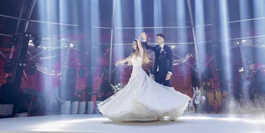Jota y su esposa