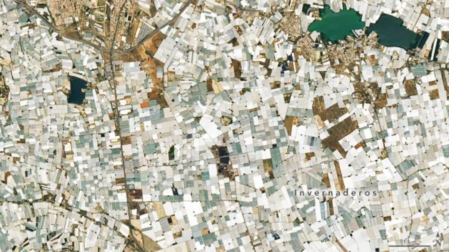 La construcción que se ve desde el espacio