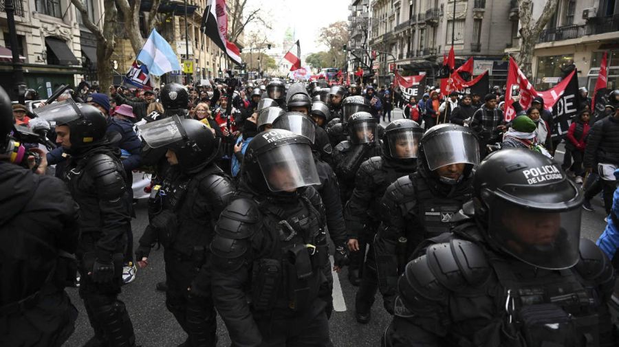 Marcha de jubilados Represión 20250723