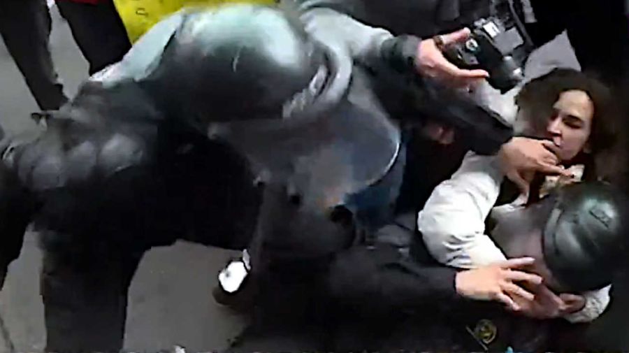 Represión descontrolada en el Congreso en la protesta de los Jubilados 20250723