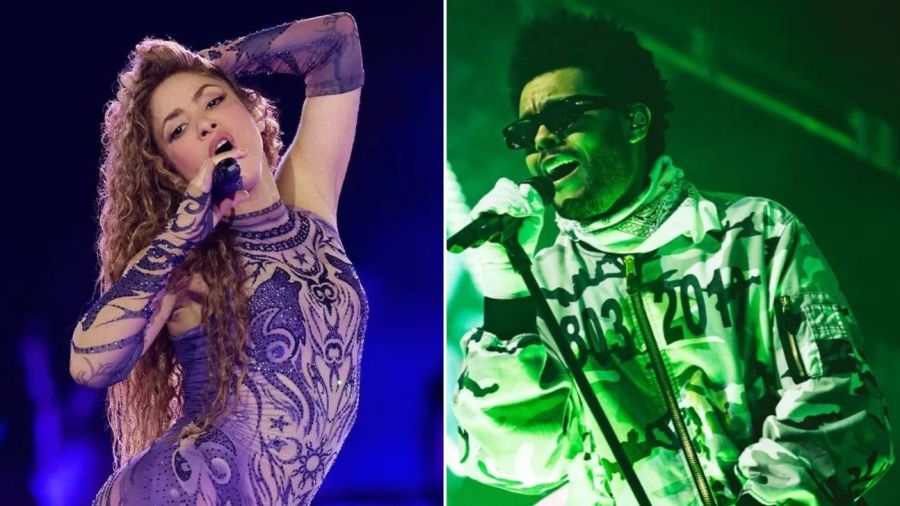 Shakira y The Weeknd