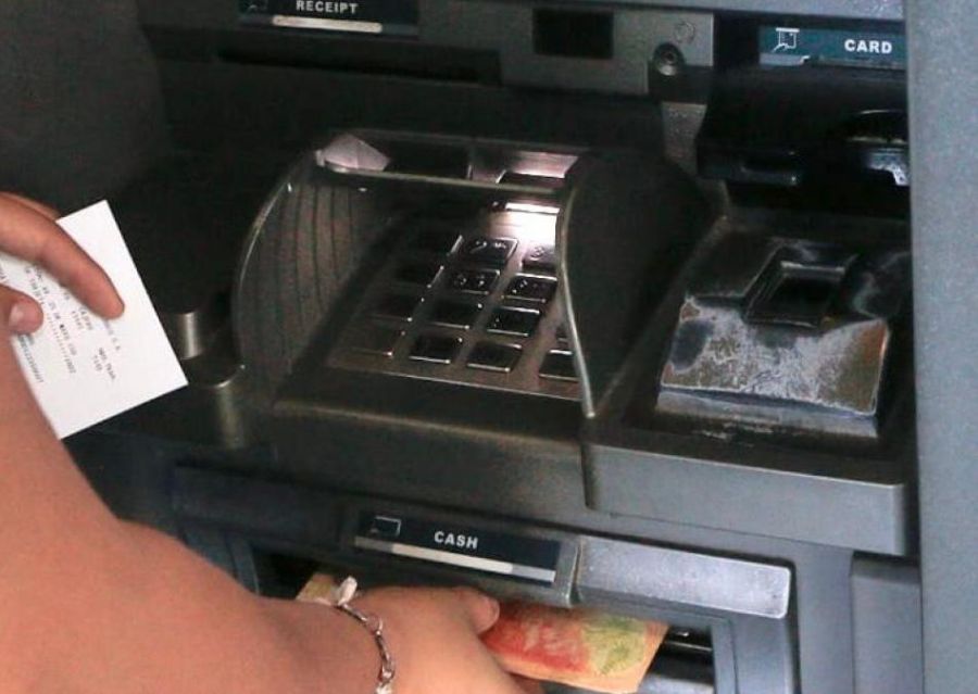 Cajero automático. 