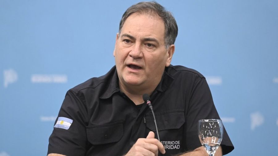 Javier Alonso es ministro de Seguridad de la provincia de Buenos Aires