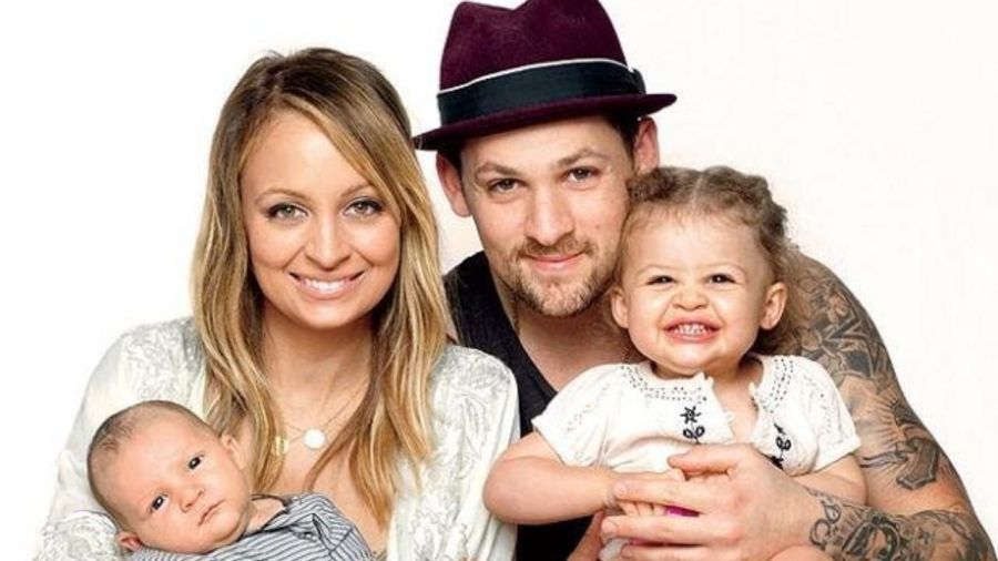 Nicole Richie, Joel Madden, Harlow y Sparrow