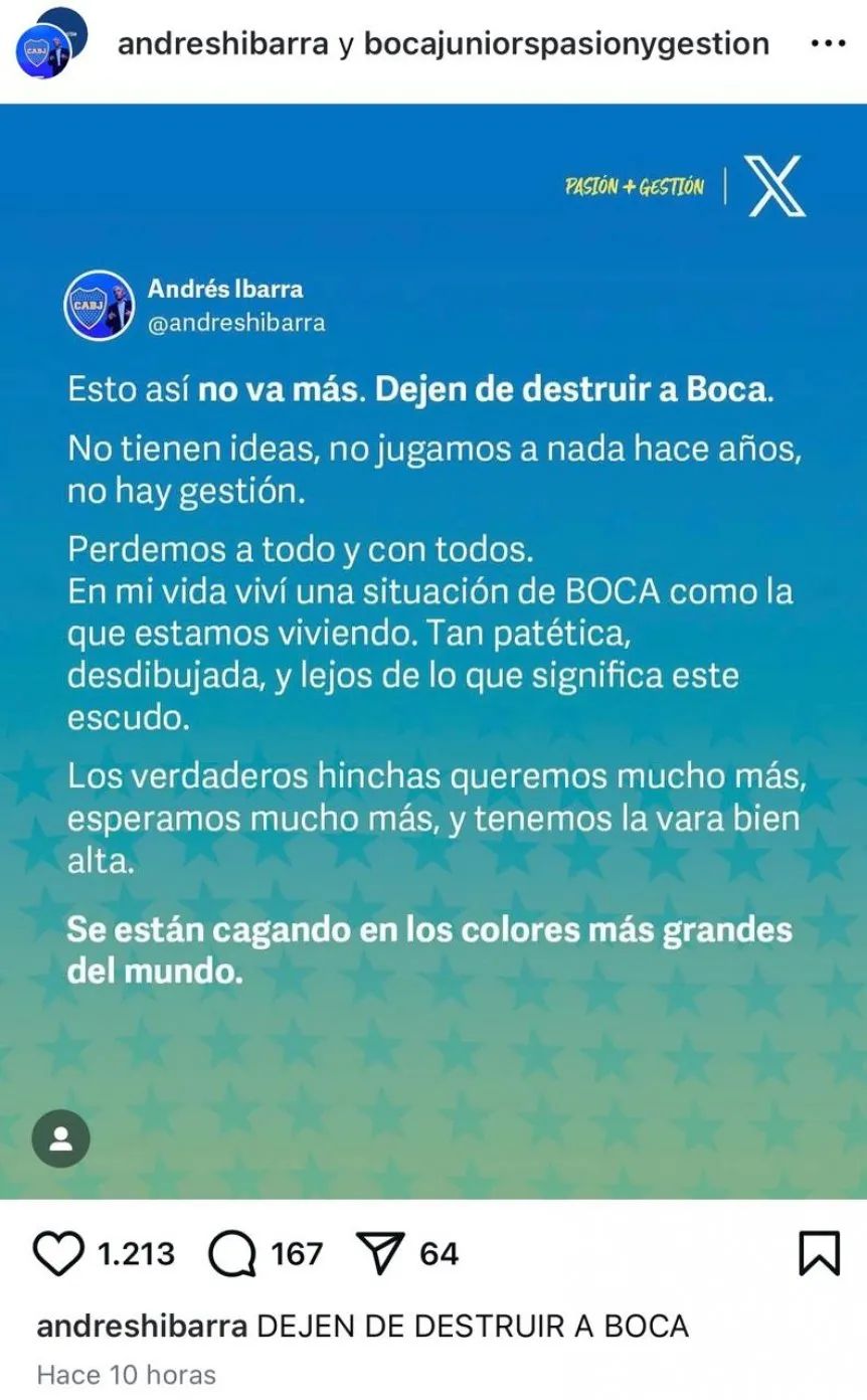 Posteo Ibarra