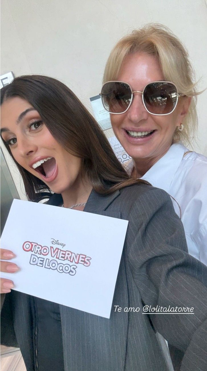 Yanina y Lola Latorre en México