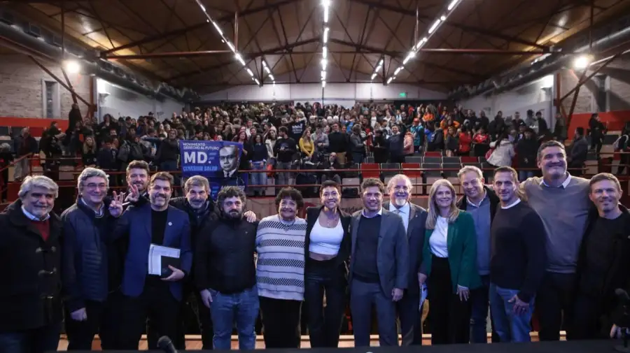 20250725 Mayra Mendoza y Axel Kicillof se mostraron juntos en Quilmes