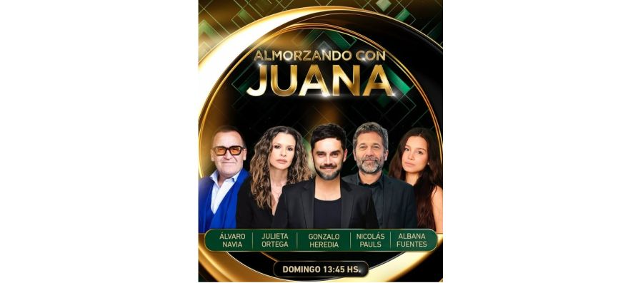 Los invitados de Juana Viale el domingo 27 de julio