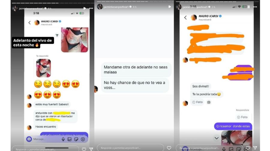 Chat Mauro Icardi y la Cuerpo