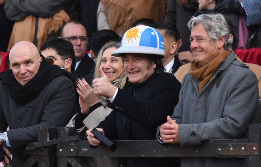 Javier Milei inauguró La Rural con un guiño a Adolfo Cambiaso
