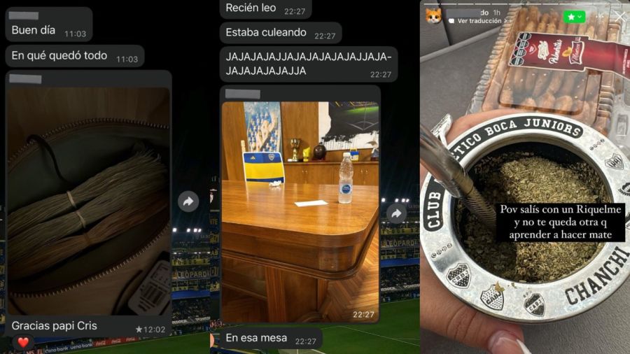 Supuestos chats entre Vale Salcedo y Chanchi Riquelme 1