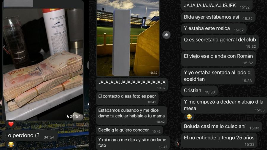 Supuestos chats entre Vale Salcedo y Chanchi Riquelme 3