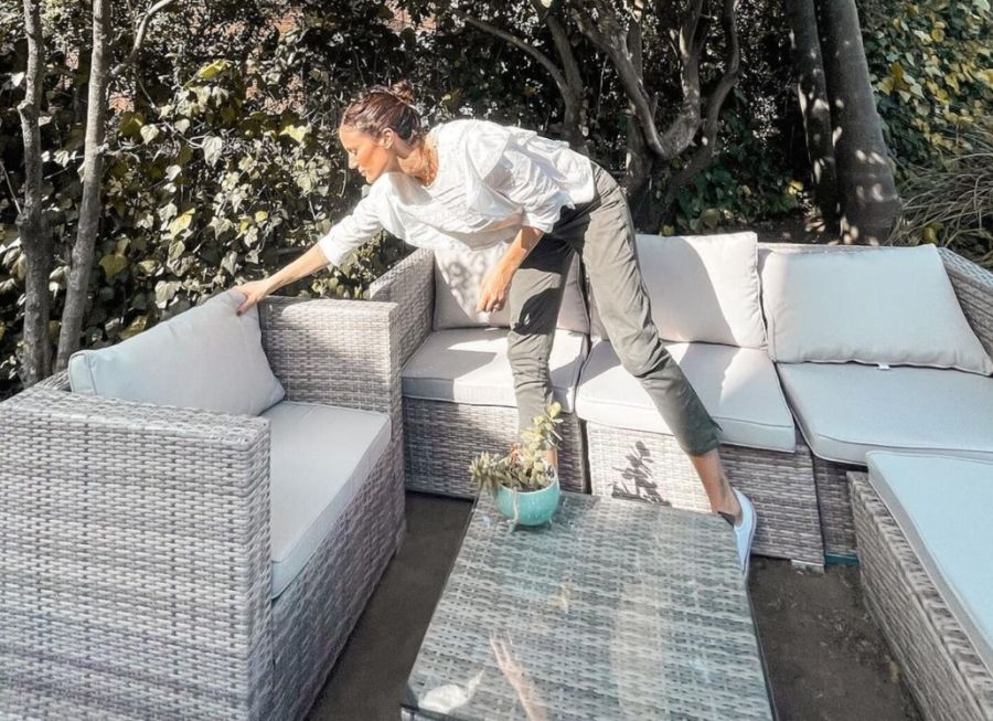 La casa de Paula Chaves y Pedro Alfonso