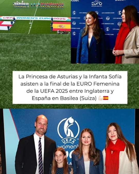 Princesa Leonor y príncipe William