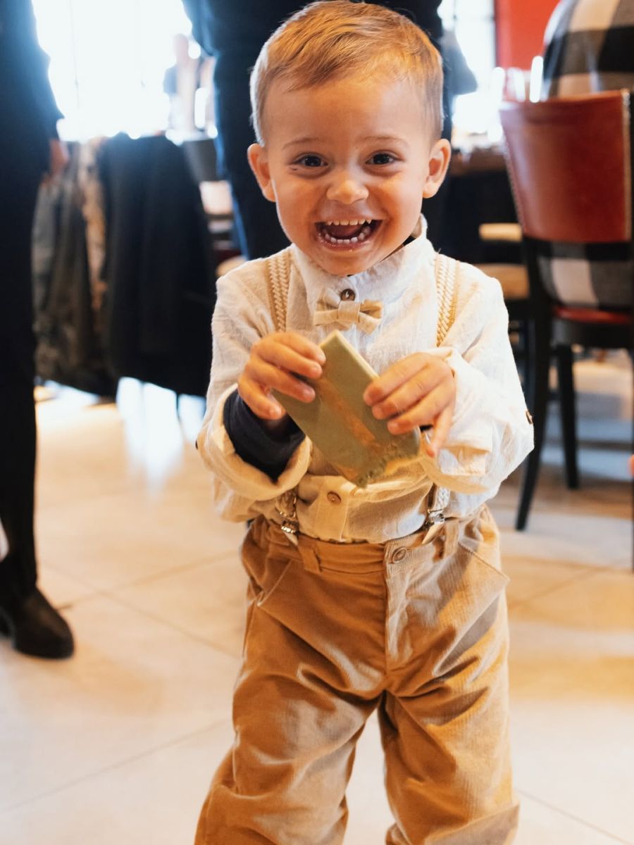 Theo, el hijo de Lautaro Martínez y Agustina Gandolfo, fue bautizado en Mendoza: las fotos del tierno festejo familiar