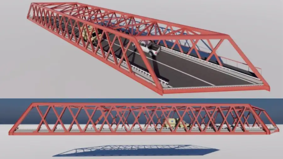 Construcción de un nuevo puente en Ciudad de la Paz