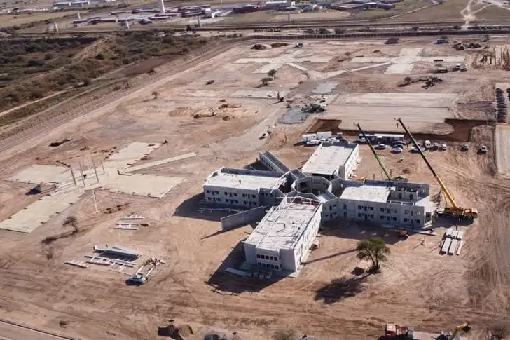 Obras cárcel de Bouwer