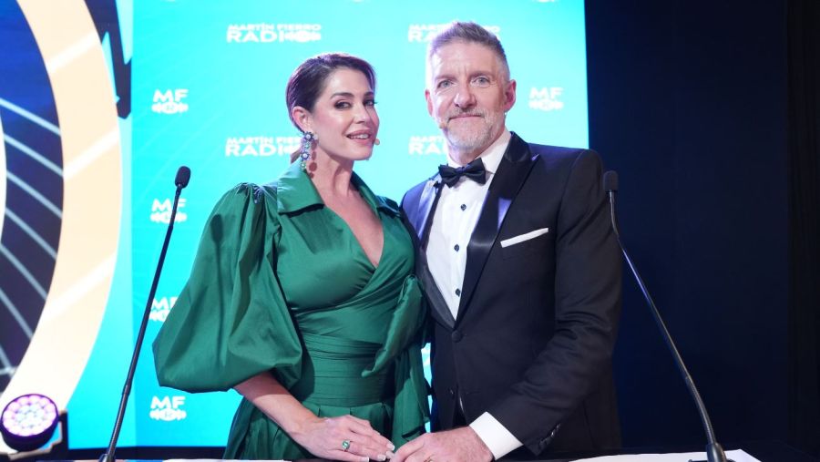 Pamela David y Luis Novaresio