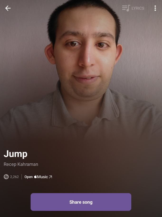Hackeo de JUMP de BLACKPINK en Shazam