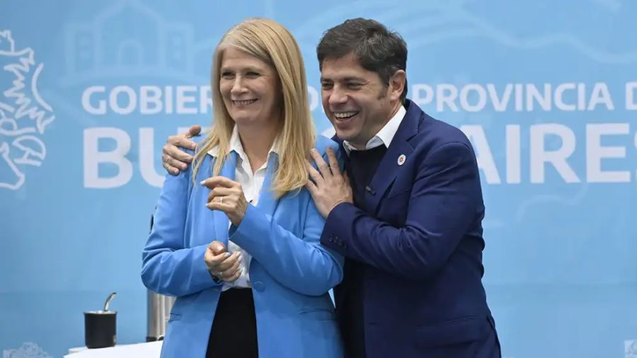 Kicillof con Magario, la vice que va a ser candidata