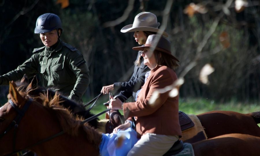 Kristi Noem y Patricia Bullrich