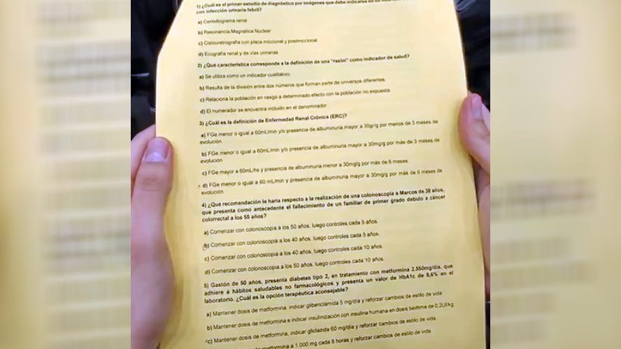 Así se realizó el fraude a la prueba de residencias