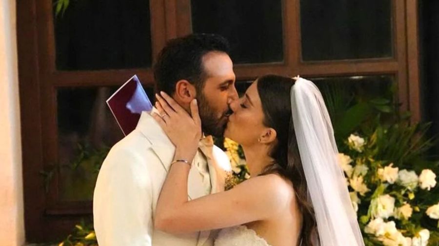 Beril Pozam y Ersin Arici se casaron