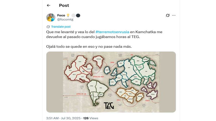 Kamtchatka y el TEG 30072025