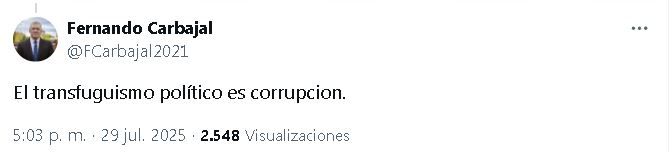 Tuit Fernando Carbajal