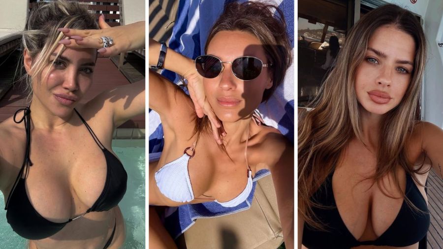 Wanda Nara, Pampita, China Suárez