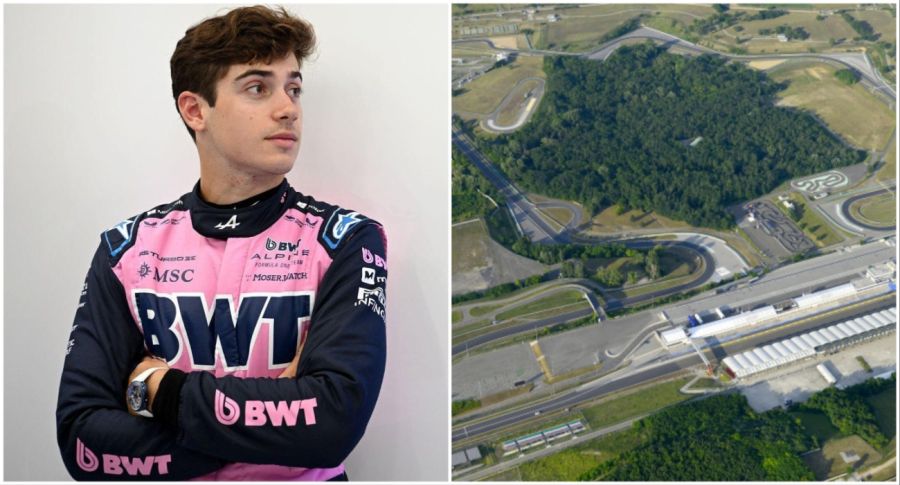 Colapinto y el circuito de Hungaroring