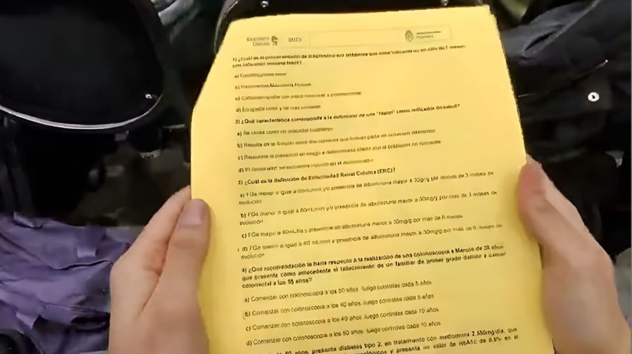 Examen de residencias