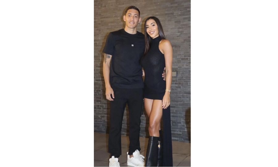 Nahuel Molina y Bárbara Occhiuzzi