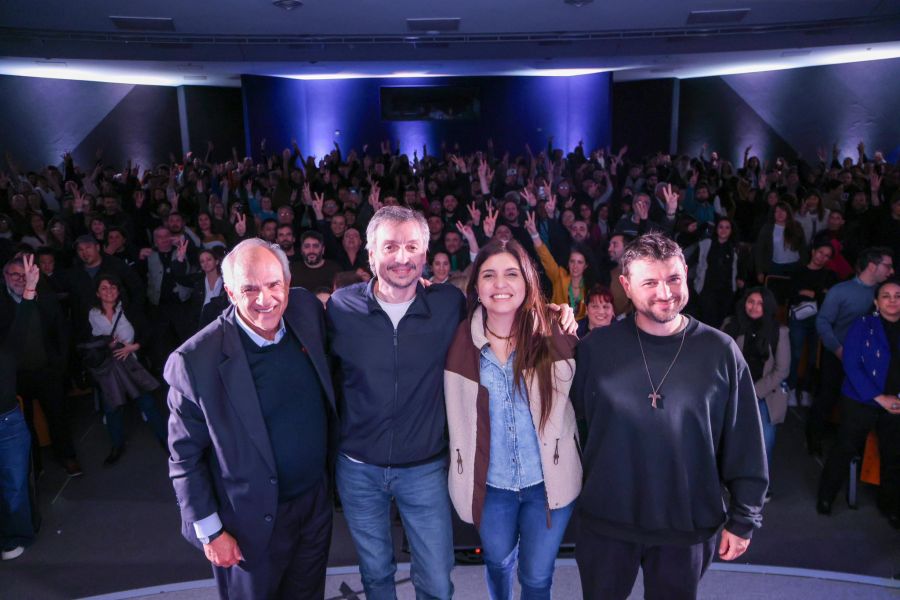 Juan Grabois y Máximo Kirchner en la UNLZ