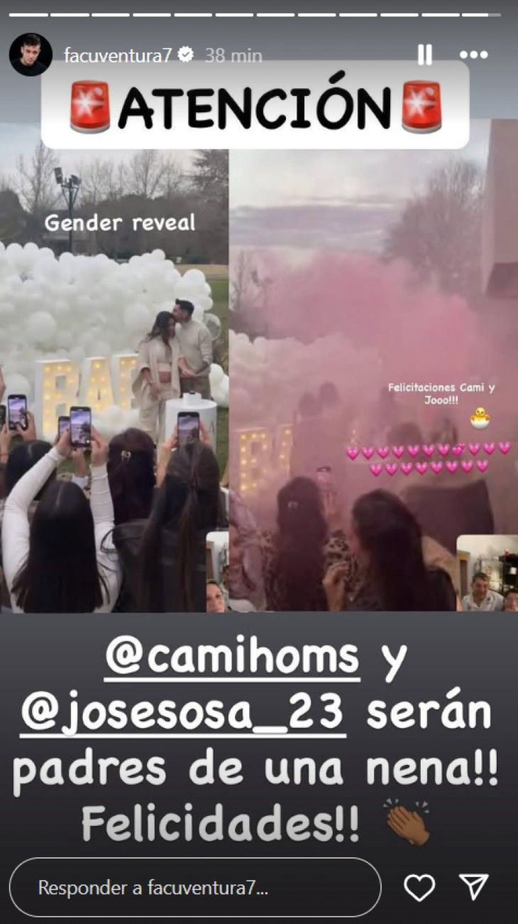 Cami Homs embarazada