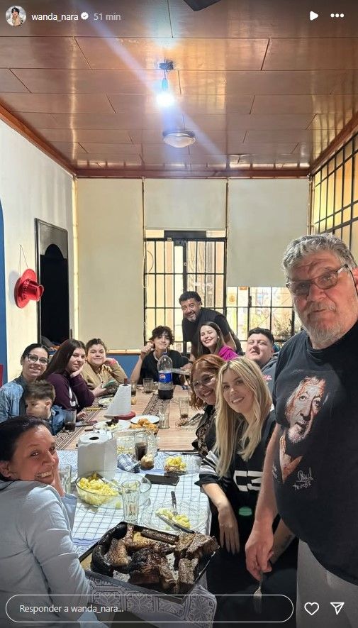 Wanda Nara casa Mauro