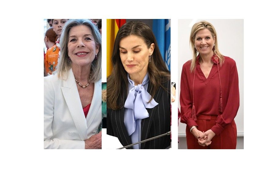 Carolina de Mónaco, Letizia Ortiz y Máxima de Países Bajos